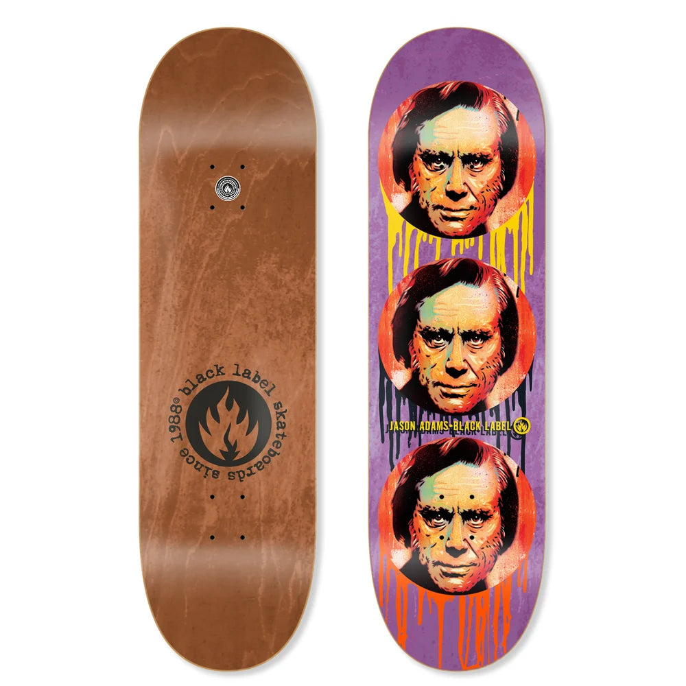 Black Label Jason Adams Skateboard Deck – Primetime WY Black Label Jason Adams Skateboard Deck – Primetime WY