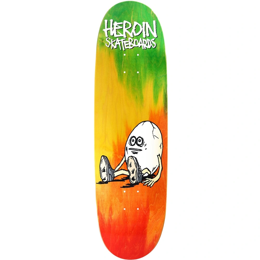 Heroin Skateboards Rainbow Egg Skateboard Deck