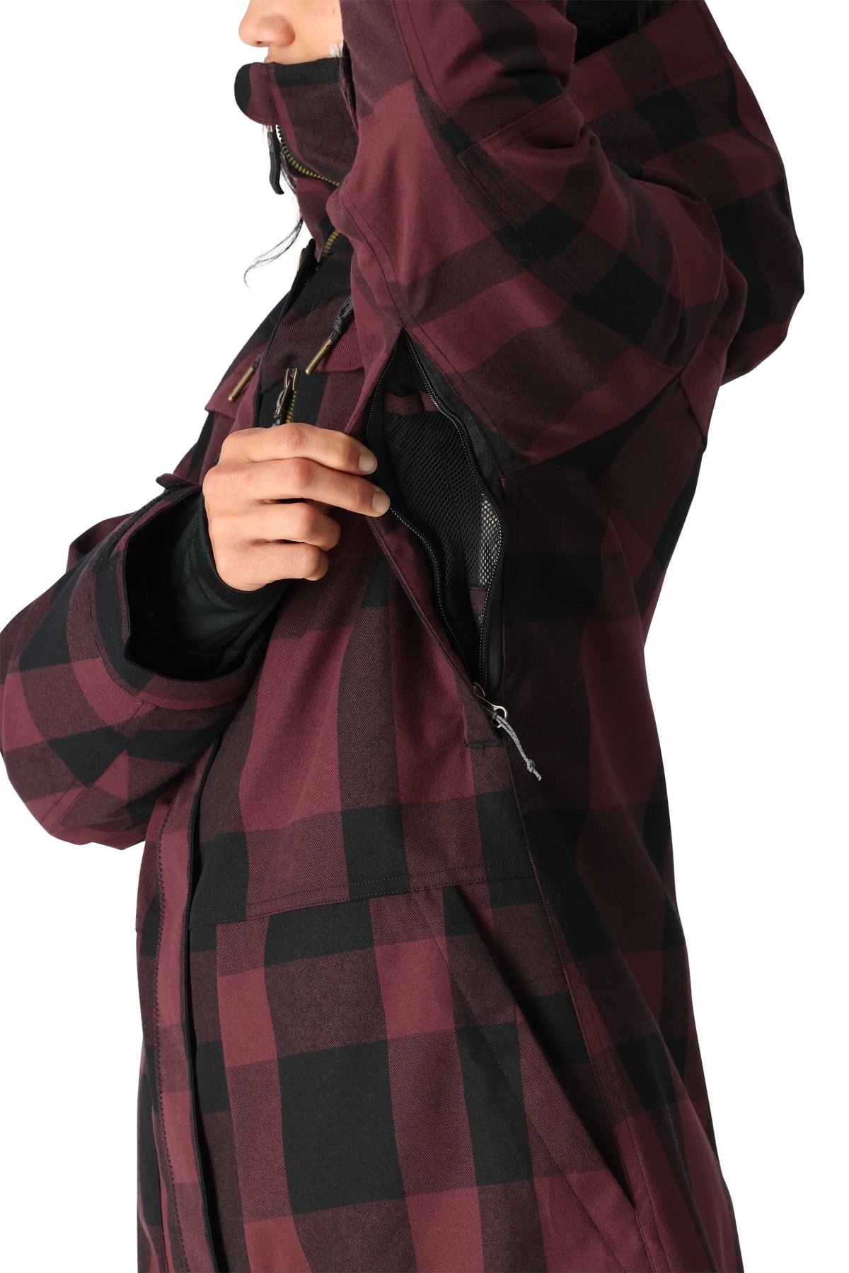 686 Womens Spirit Insulated Jacket Sassafras Plaid