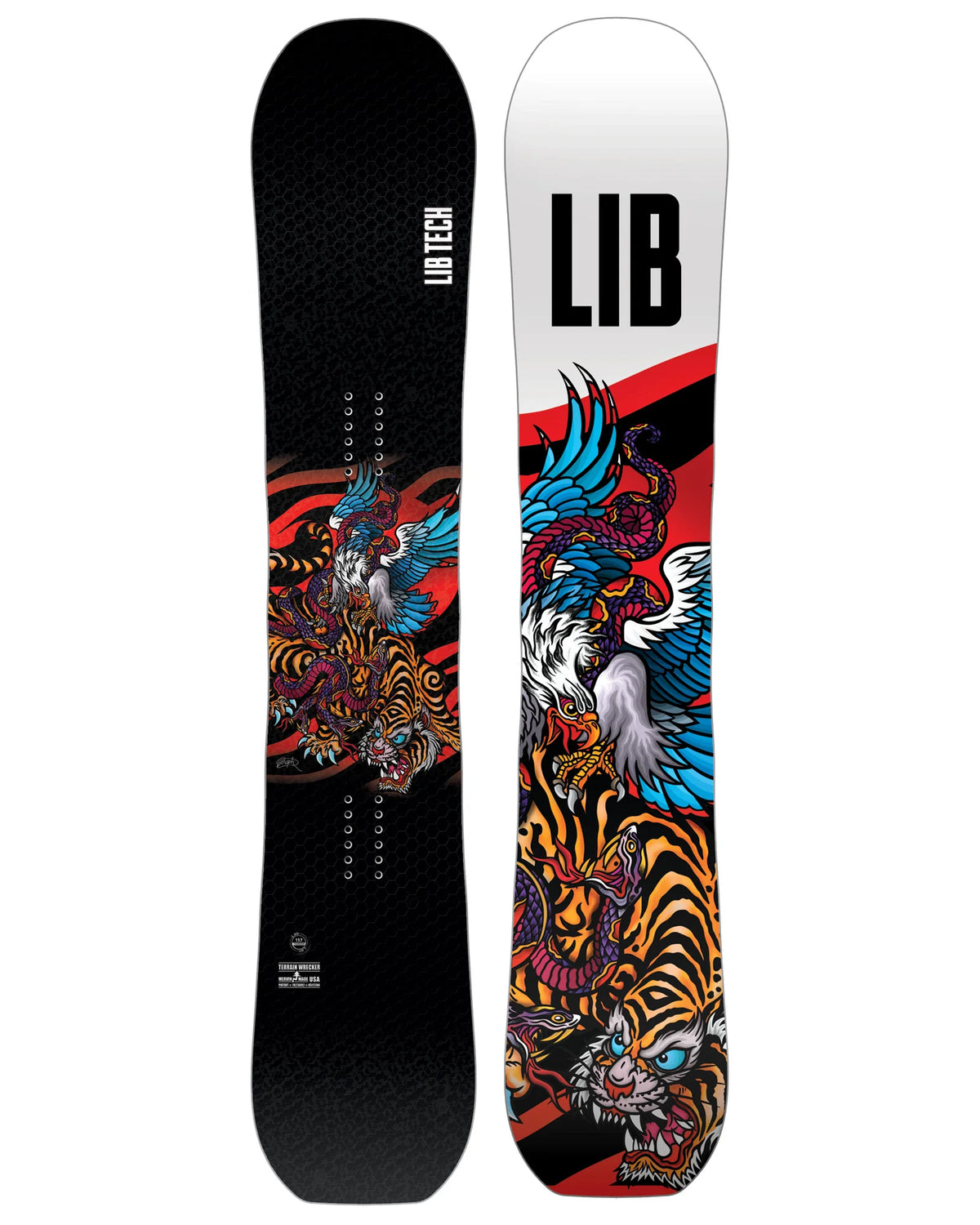 Lib Tech Mens Terrain Wrecker Snowboard 2026 154 cm