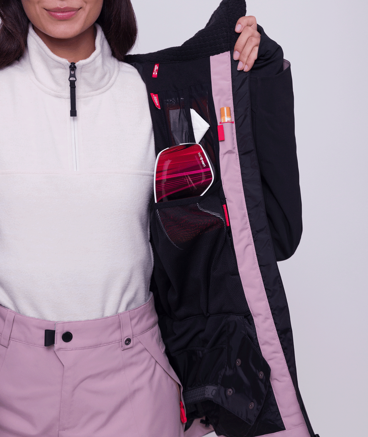 686 Womens Hydra Thermagraph Jacket Black Cloudbreak