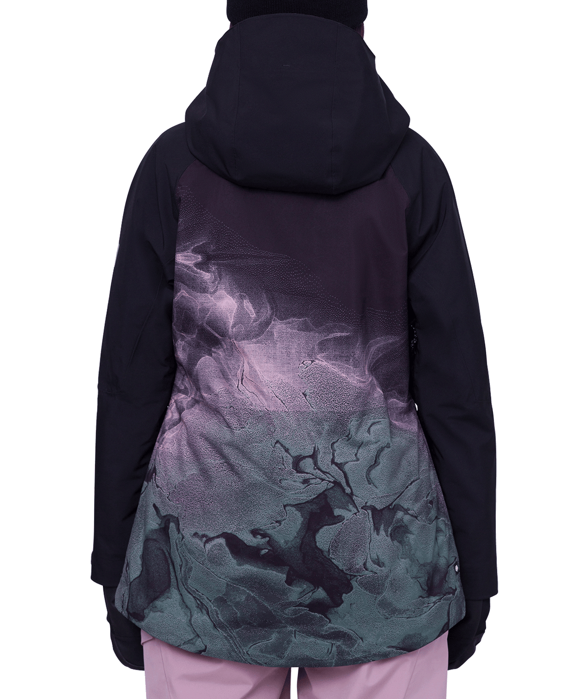 686 Womens Hydra Thermagraph Jacket Black Cloudbreak