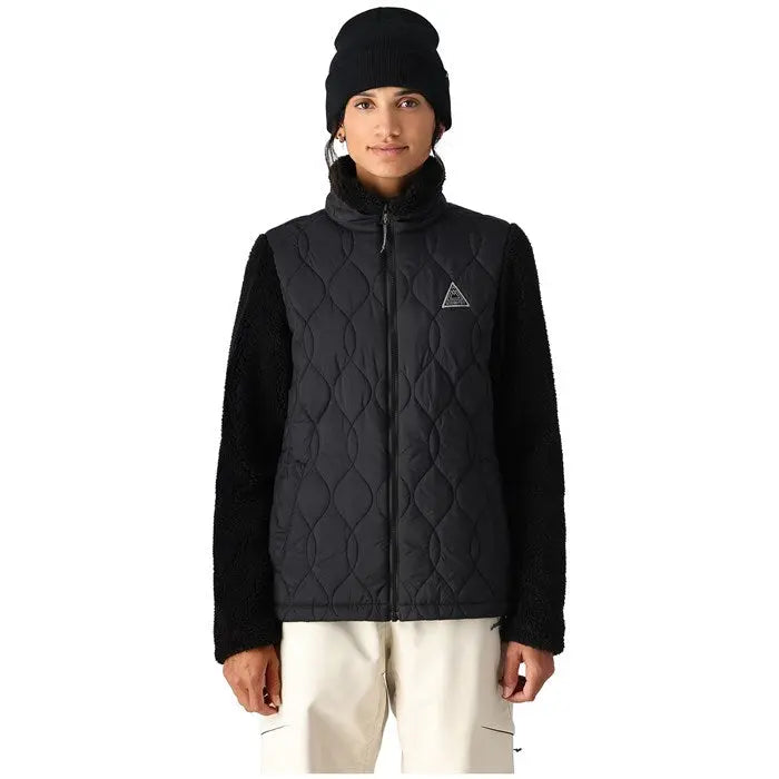 686 Womens Smarty's 3-in-1 Spellbound Jacket Stellar Blue Dobby