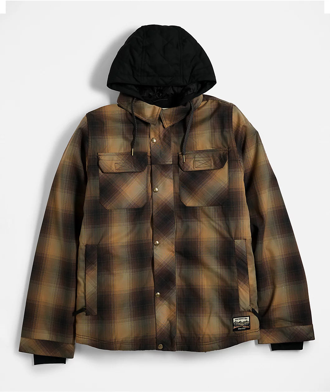 686 Woodland Insulated Jacket Caramel Plaid