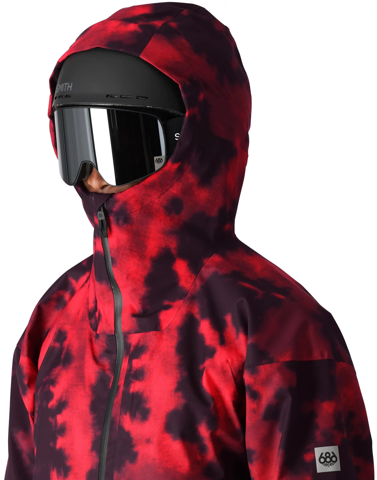 686 Glacier Gateway Shell Jacket Red Nebula