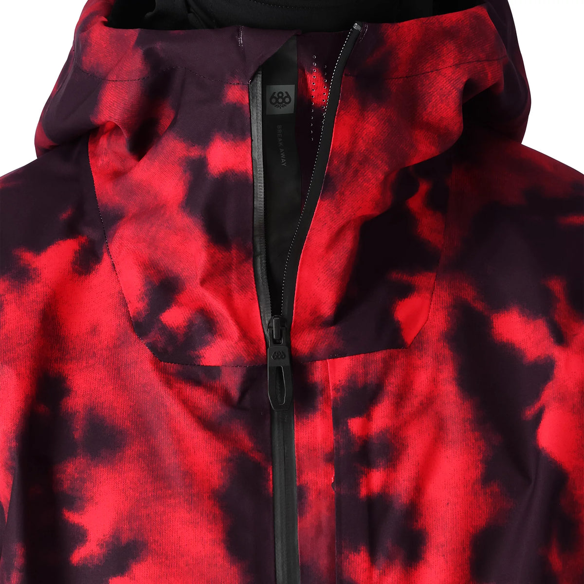 686 Glacier Gateway Shell Jacket Red Nebula