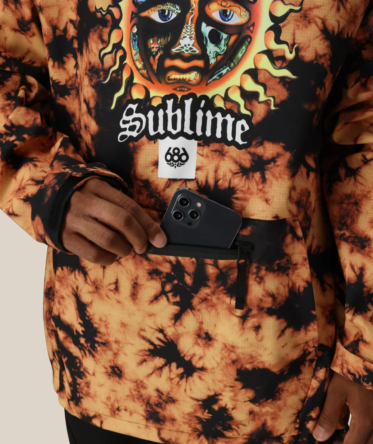 686 x Sublime Waterproof Hoodie
