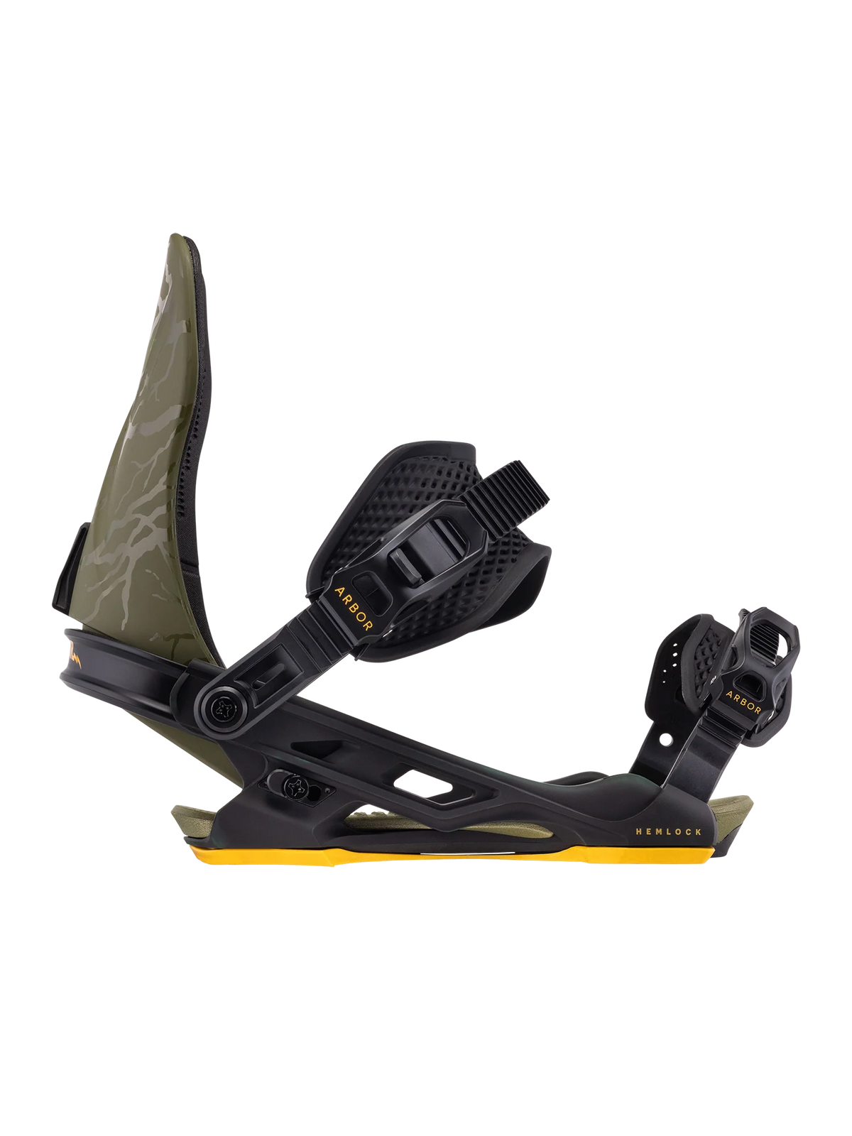 Arbor Hemlock Binding Military/Black