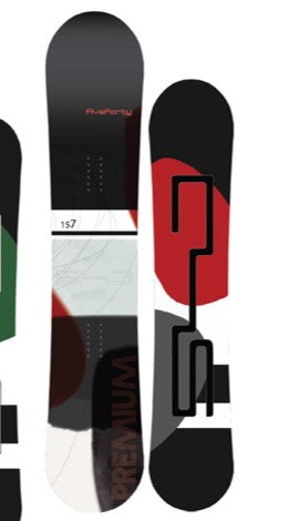 FiveForty BLACKDECK Premium Snowboard 2023 154cm