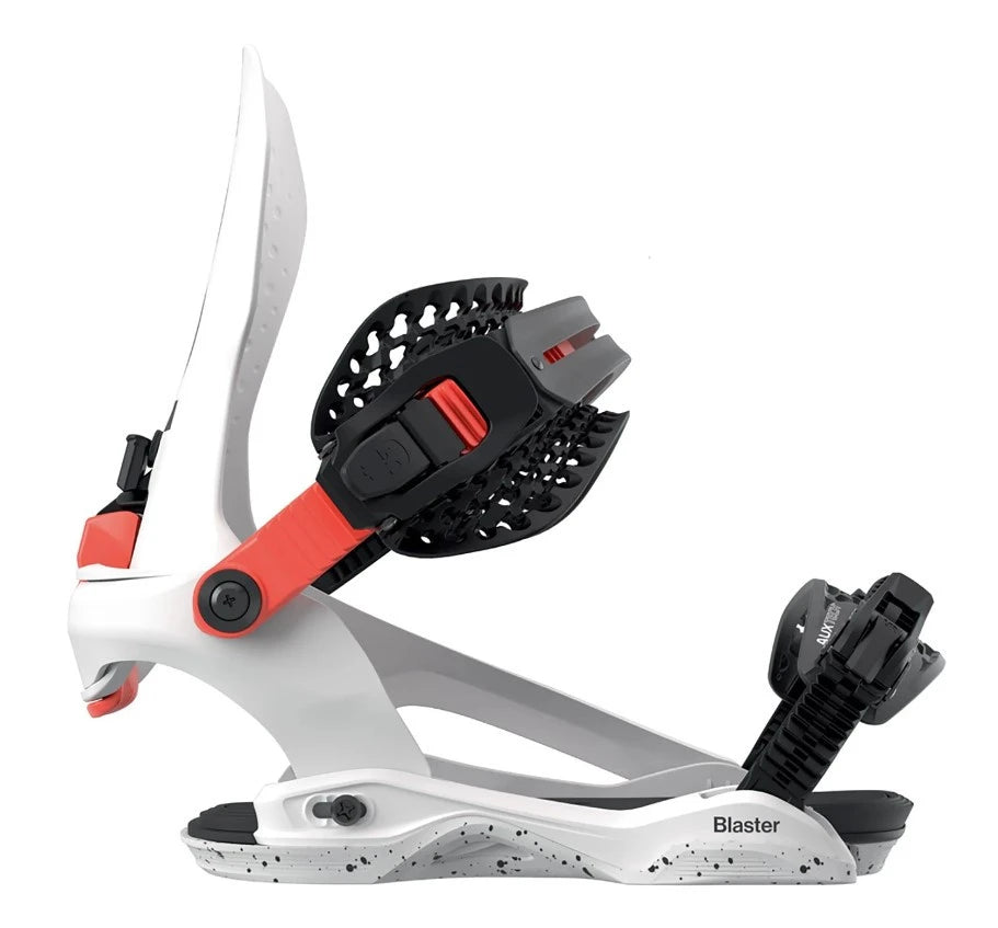 Bataleon Blaster AsymWrap FASE Snowboard Bindings White