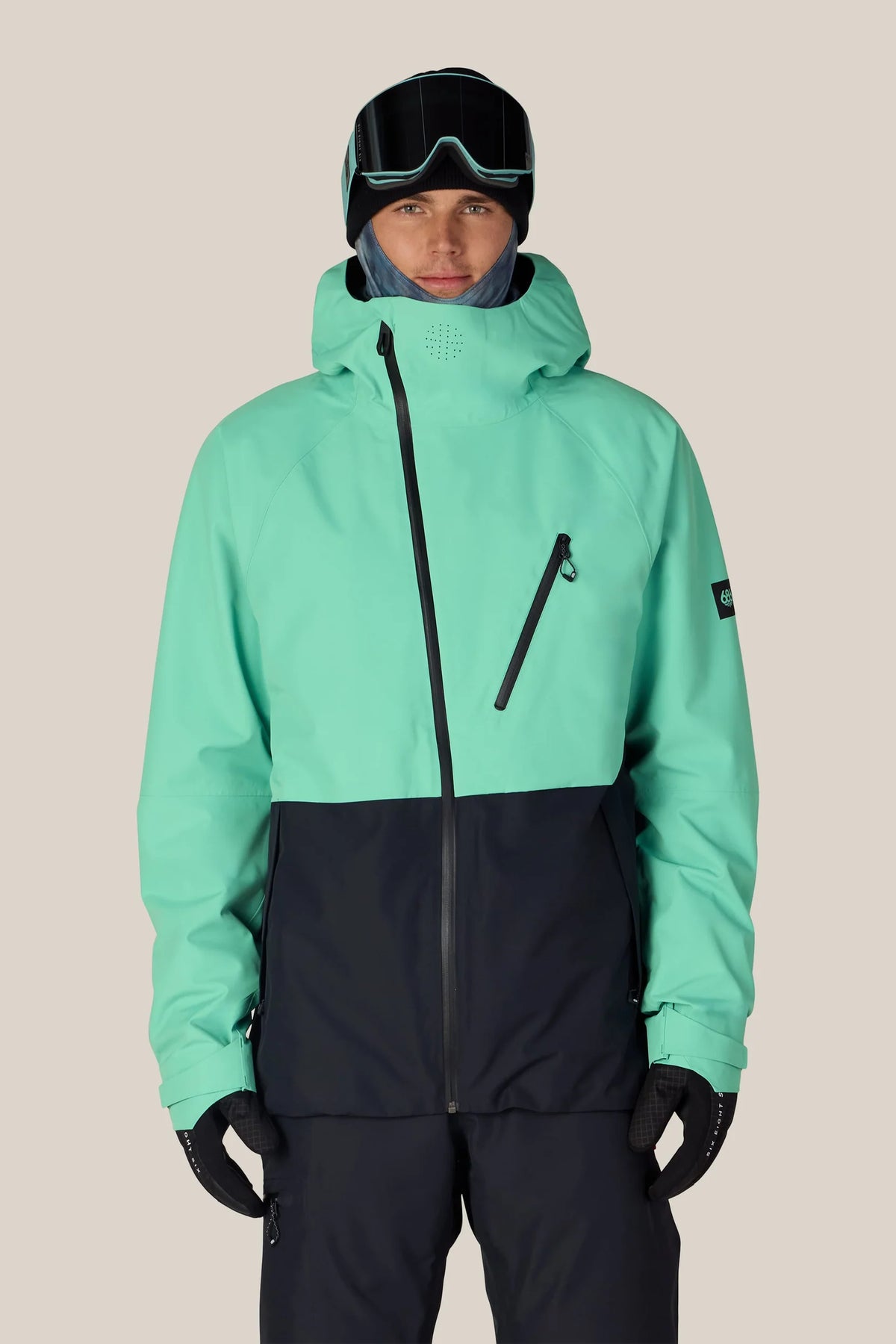 686 Hydra Thermagraph Jacket Wasabi Colorblock