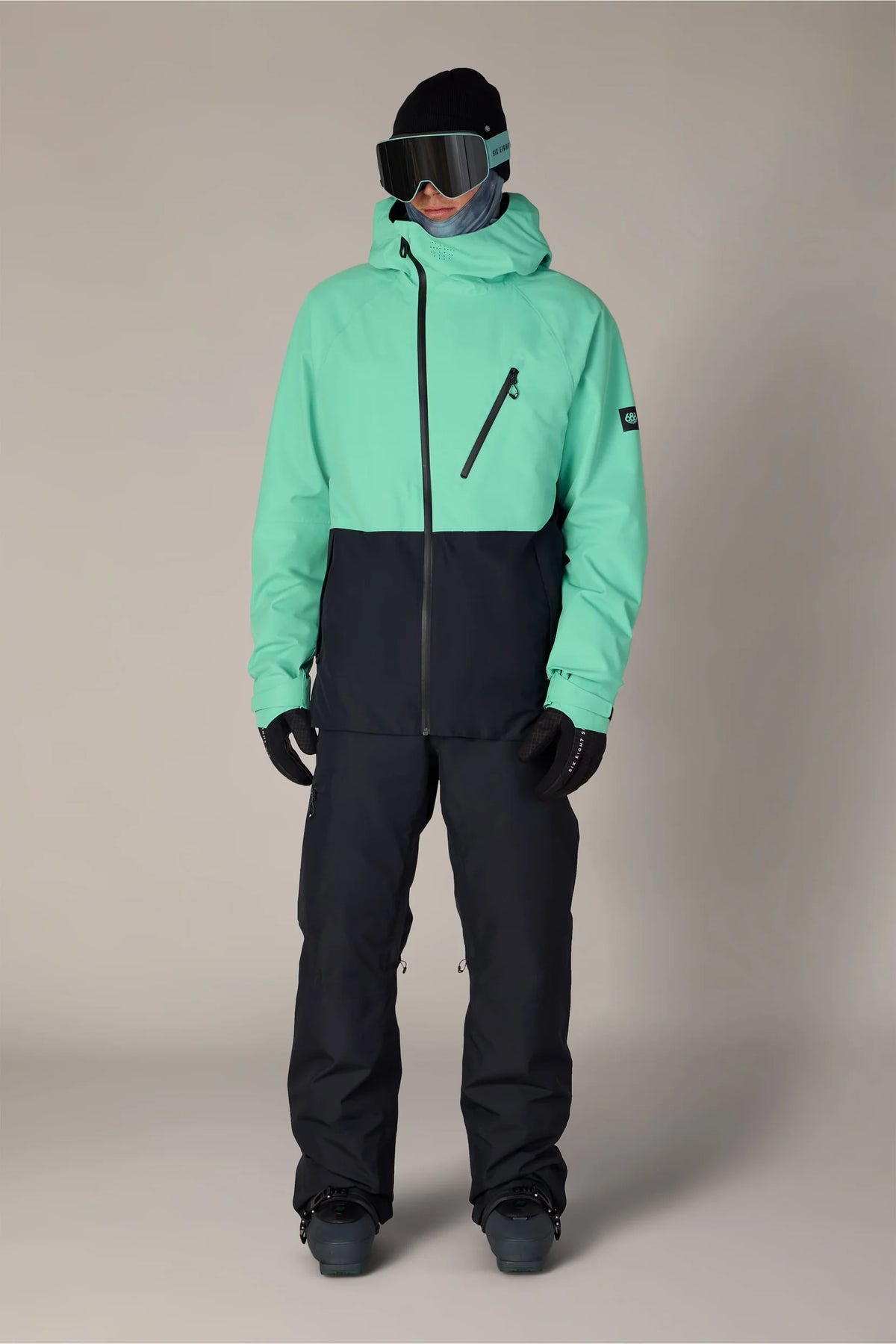 686 Hydra Thermagraph Jacket Wasabi Colorblock