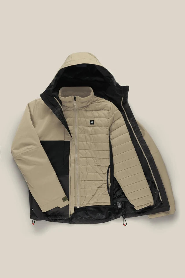 686 Smarty 3-in-1 Form Jacket Sage Colorblock