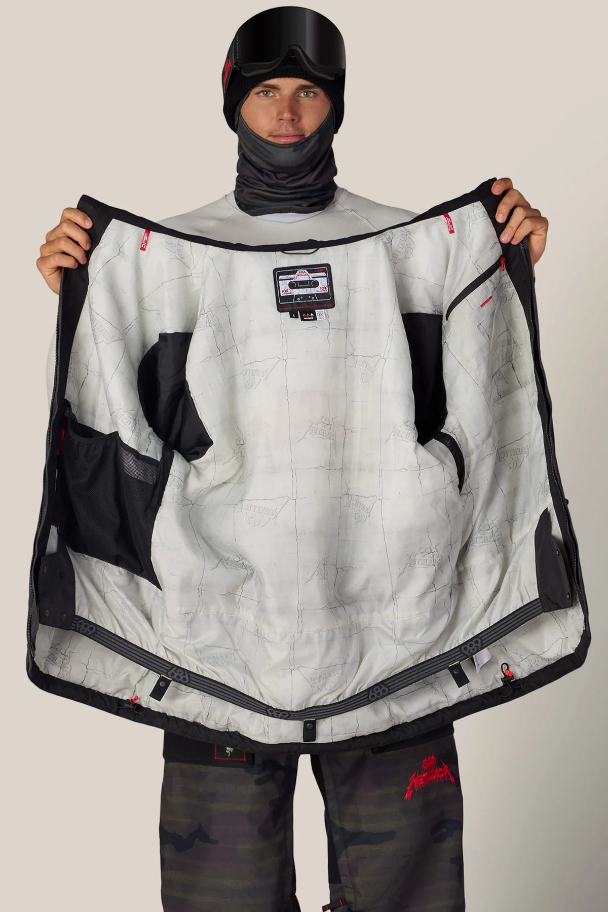 686 x Metallica One Insulated Jacket Metallica Camo