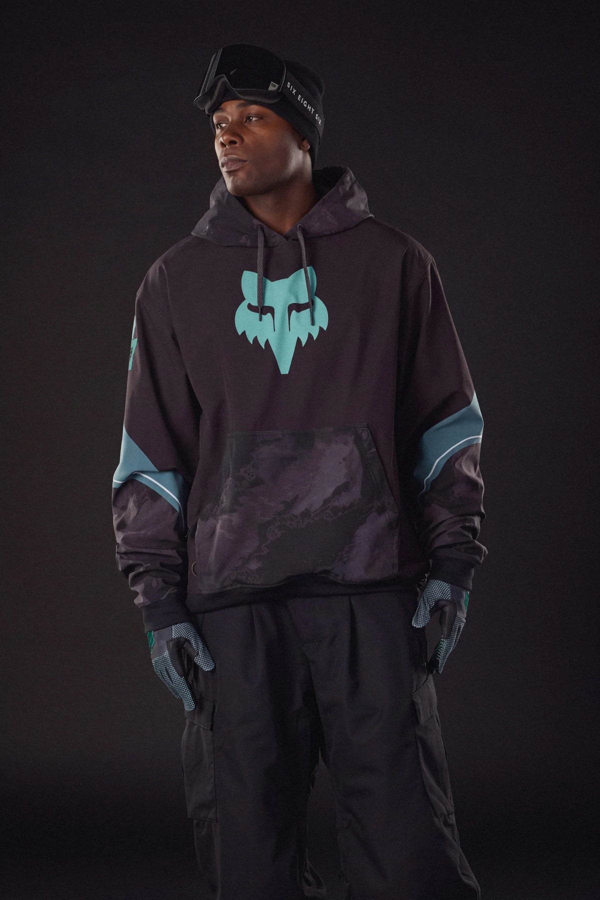 686 x Fox Racing 2026 Waterproof Team Hoodie