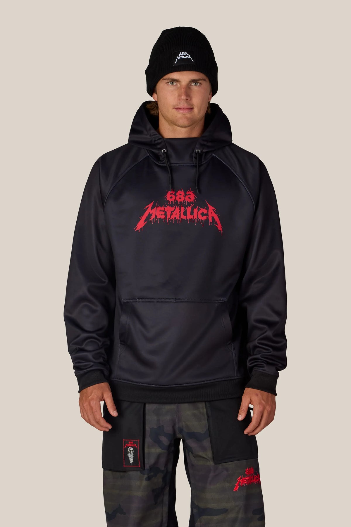 686 x Metallica Bonded Pullover Fleece Hoodie