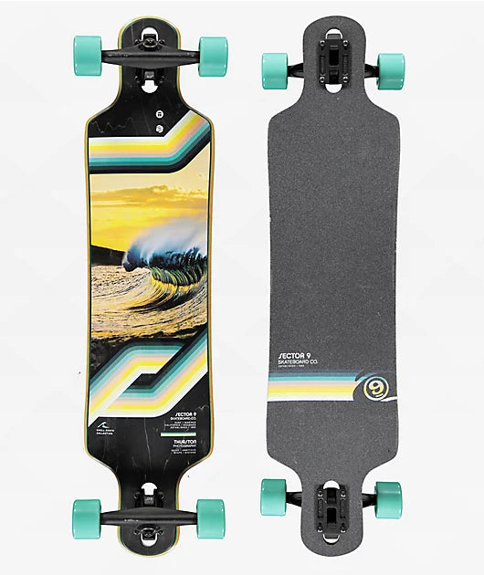 Sector 9 Bintang Bend Drop Through Longboard Complete