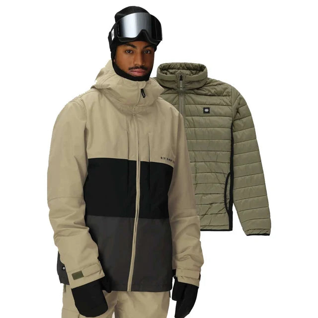 686 Smarty 3-in-1 Form Jacket Sage Colorblock