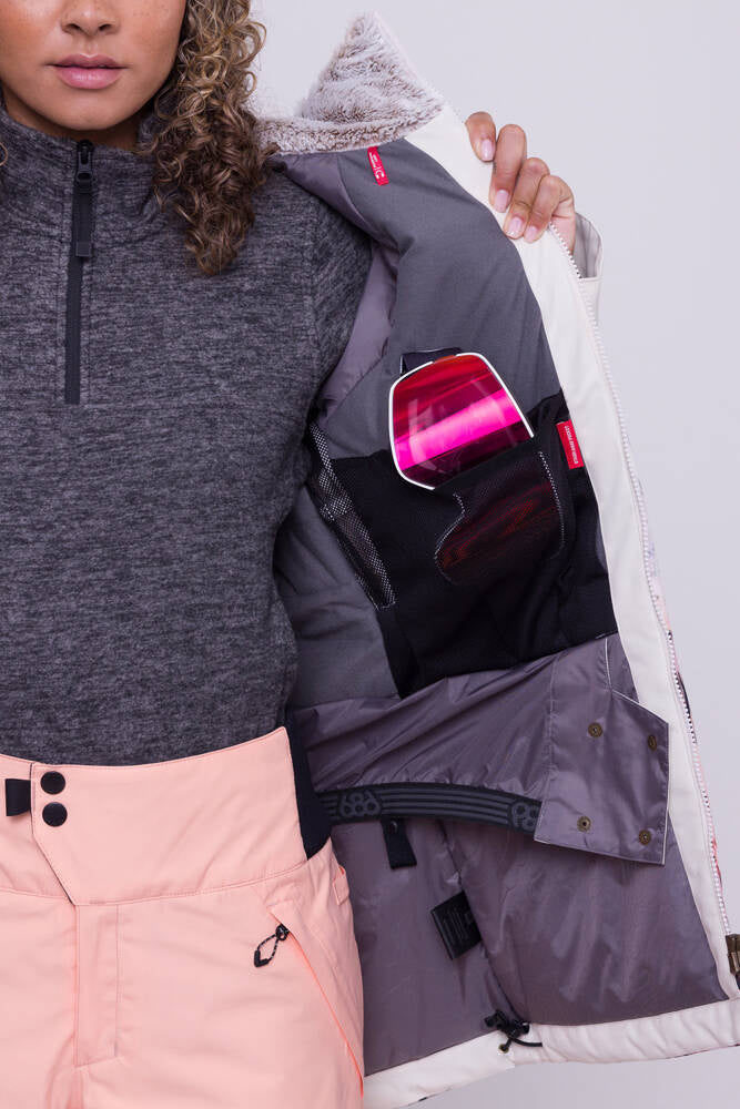 686 Womens Dream Insulated Jacket Birch Fade