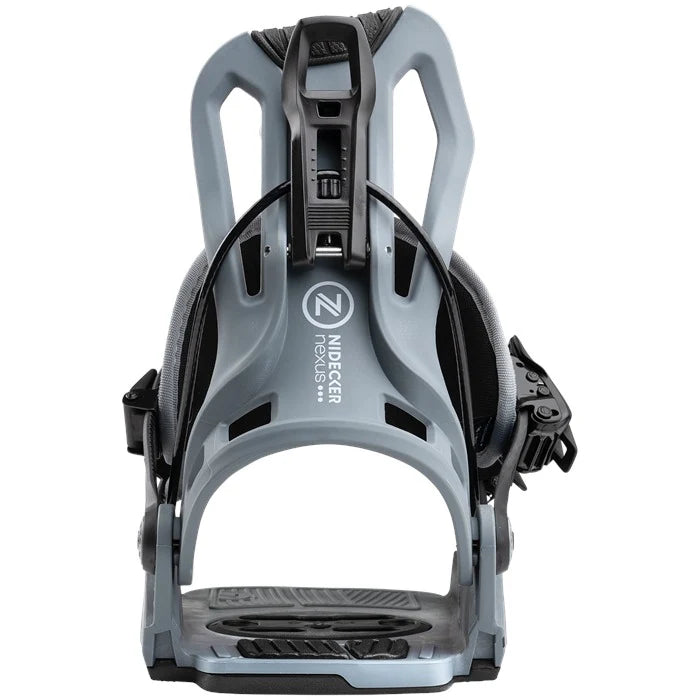 Nidecker Flow Nexus Snowboard Bindings Steel Grey