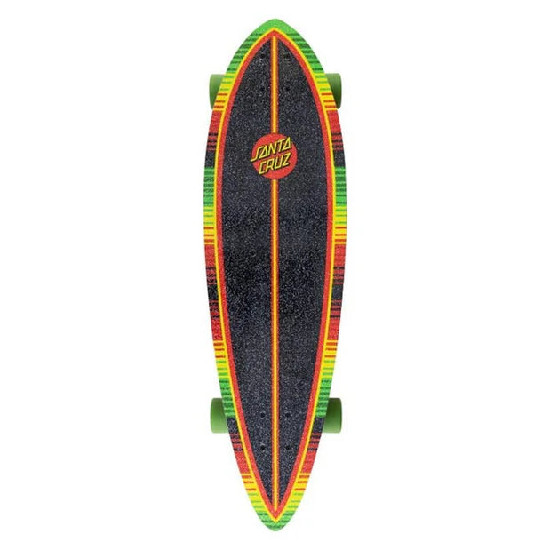 Santa Cruz Serape Dot Pintail Longboard Complete