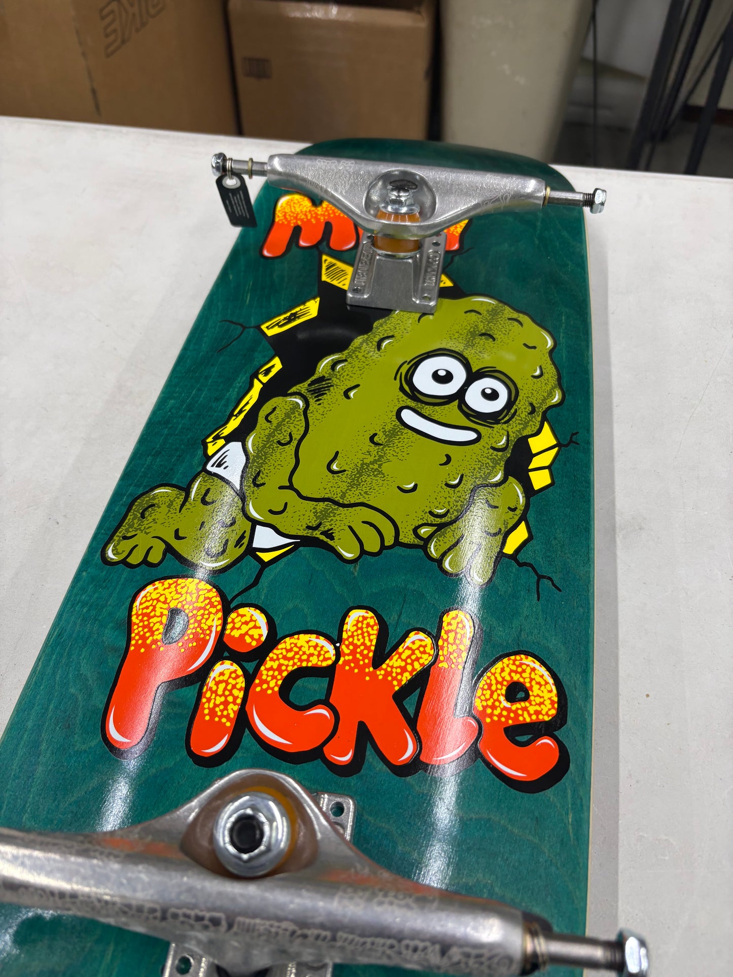 Zekes package!!! Heroin Skateboards and INDY Trucks
