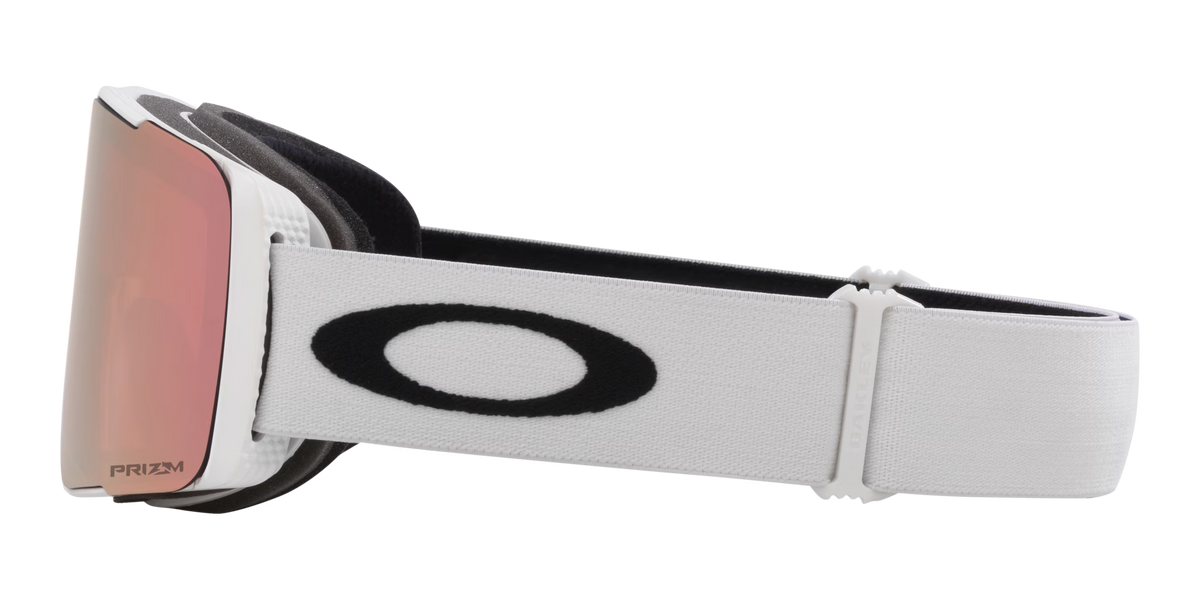 Oakley Line Miner Pro - Matte White w/ Prizm Rose Gold and Prizm Sapphire Lens