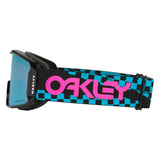 Oakley Line Miner - Chex Black w/ Prizm Snow Sapphire Lens