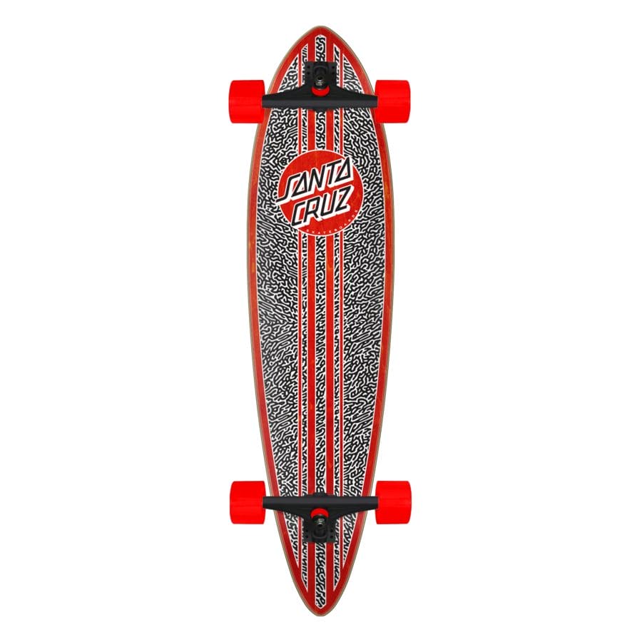 Santa Cruz Amoeba Dot Pintail Longboard Complete