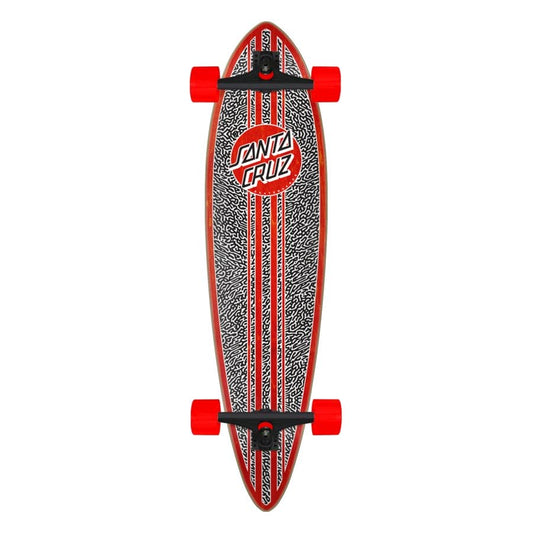 Santa Cruz Amoeba Dot Pintail Longboard Complete