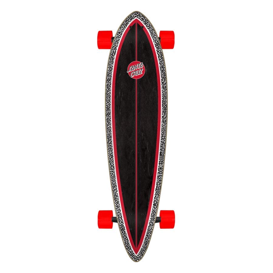 Santa Cruz Amoeba Dot Pintail Longboard Complete