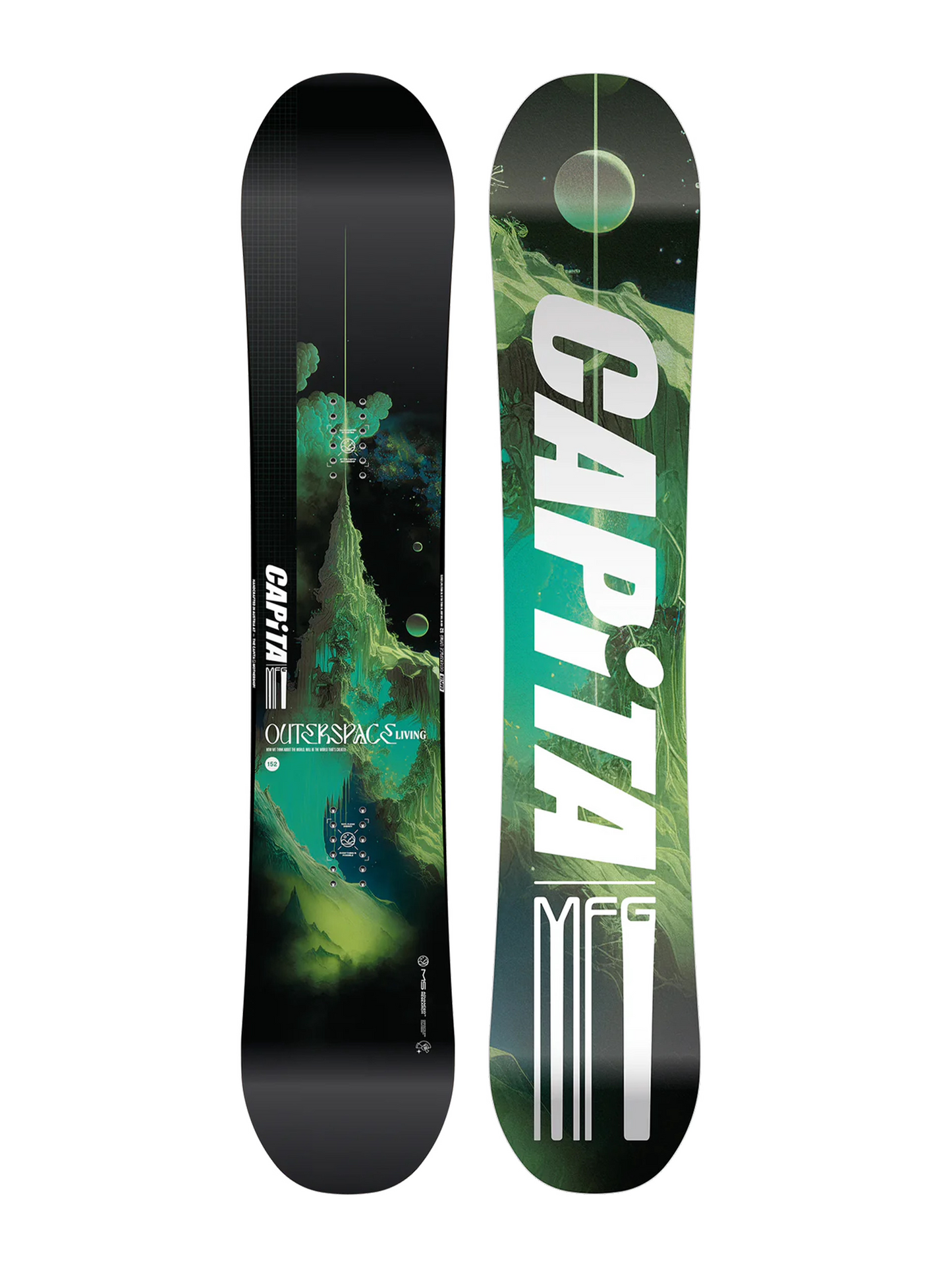 Capita Men's Outerspace Living Snowboard 2025 156cm