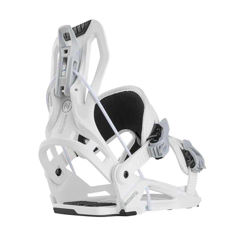 Nidecker Flow Nexus Snowboard Bindings White