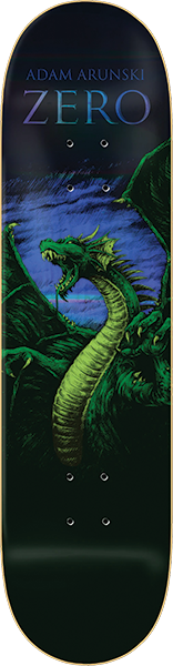 Zero Adam Arunski Holographic Dragon Skateboard Deck