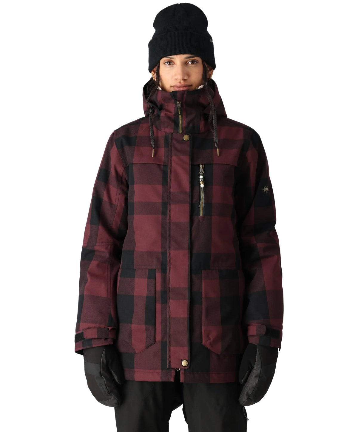 686 Womens Spirit Insulated Jacket Sassafras Plaid