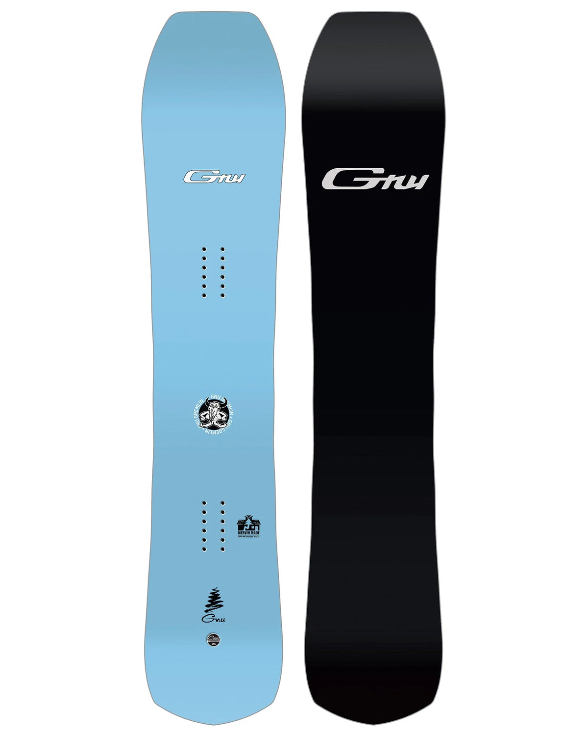 Gnu Mens Gremlin Snowboard 2026 155 cm