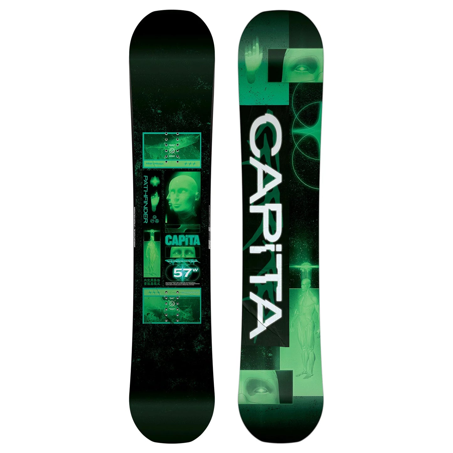 Capita Men's Pathfinder Reverse Camber Snowboard 2024 155cm