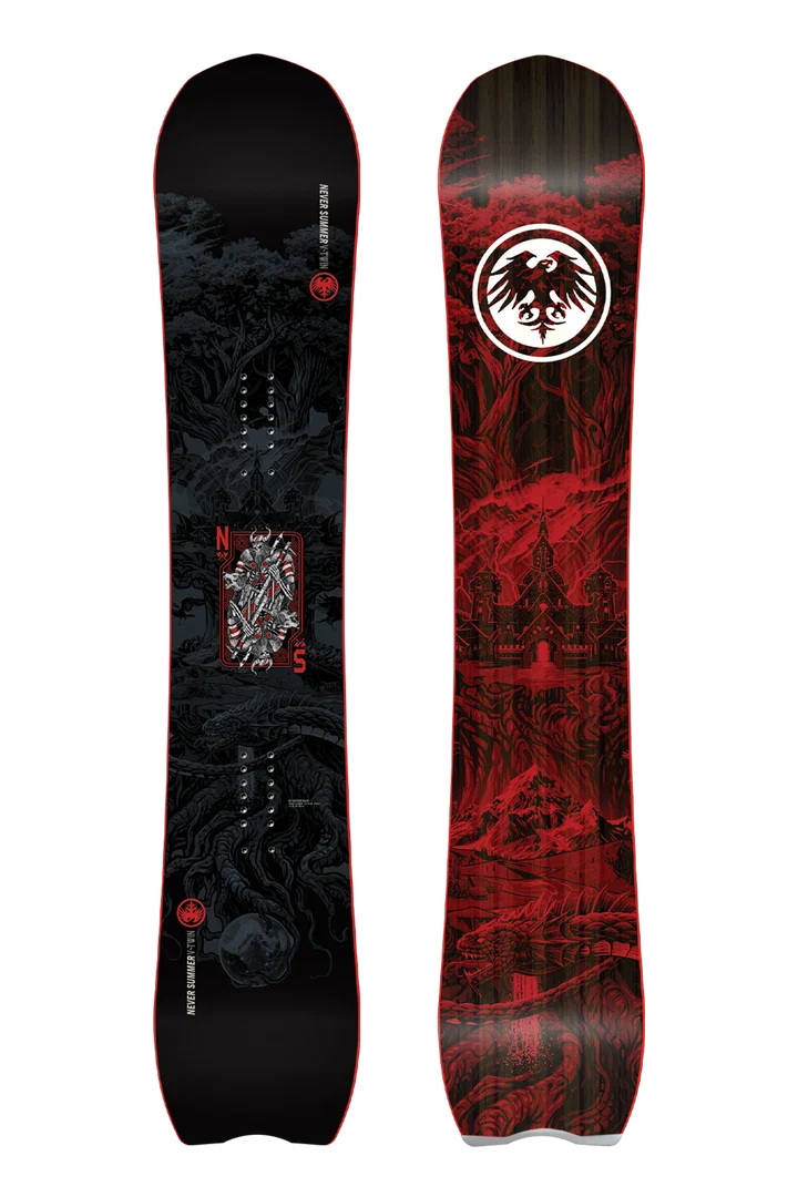 Never Summer Men’s 26/27 V-Twin Snowboard 157cm