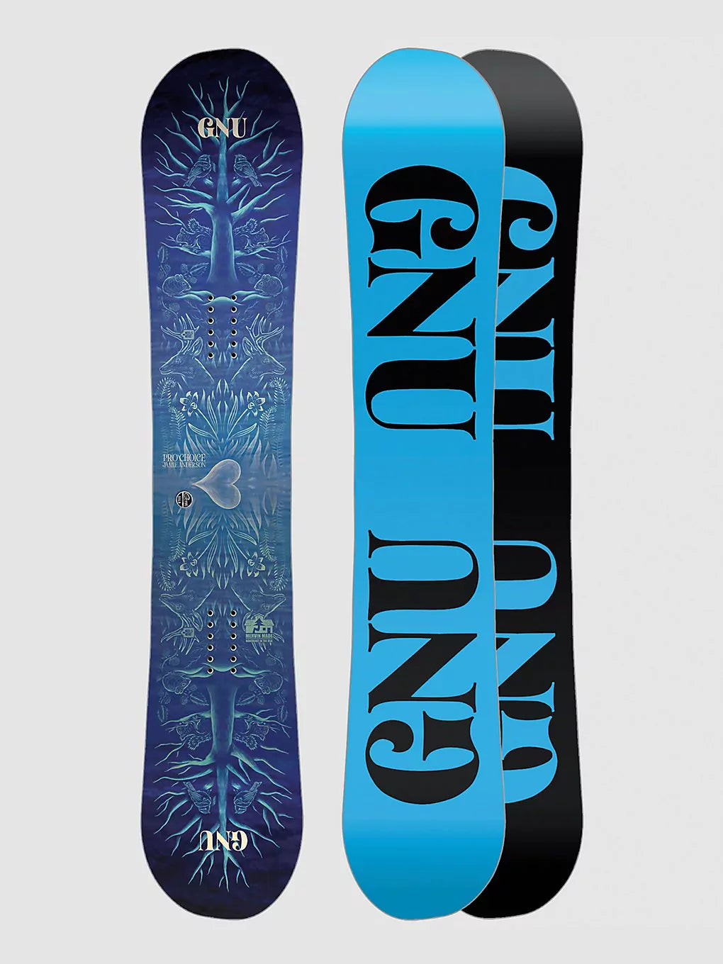 Gnu Womens Pro Choice By Jamie Anderson Snowboard 2024 145.5cm