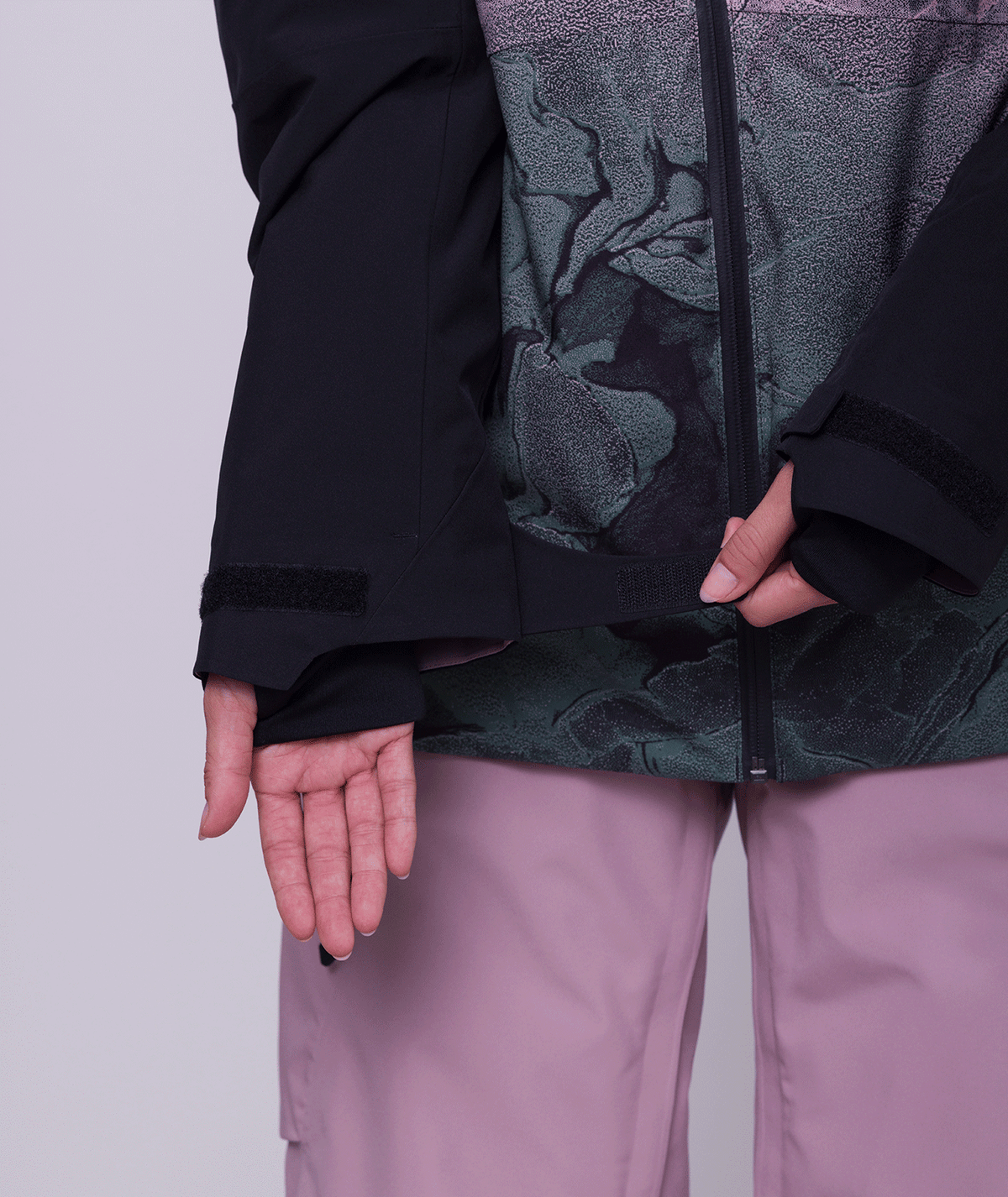 686 Womens Hydra Thermagraph Jacket Black Cloudbreak