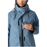 686 Womens Smarty's 3-in-1 Spellbound Jacket Stellar Blue Dobby