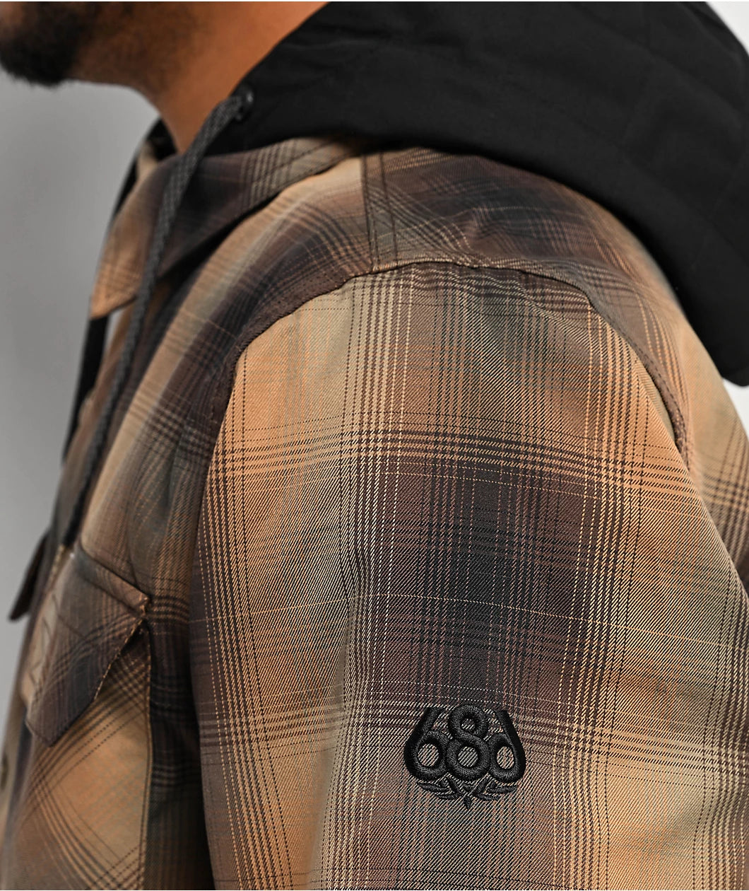 686 Woodland Insulated Jacket Caramel Plaid