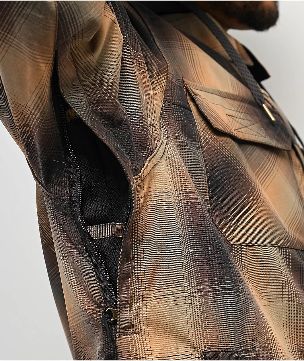686 Woodland Insulated Jacket Caramel Plaid