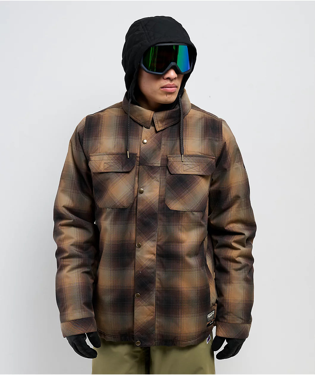 686 Woodland Insulated Jacket Caramel Plaid