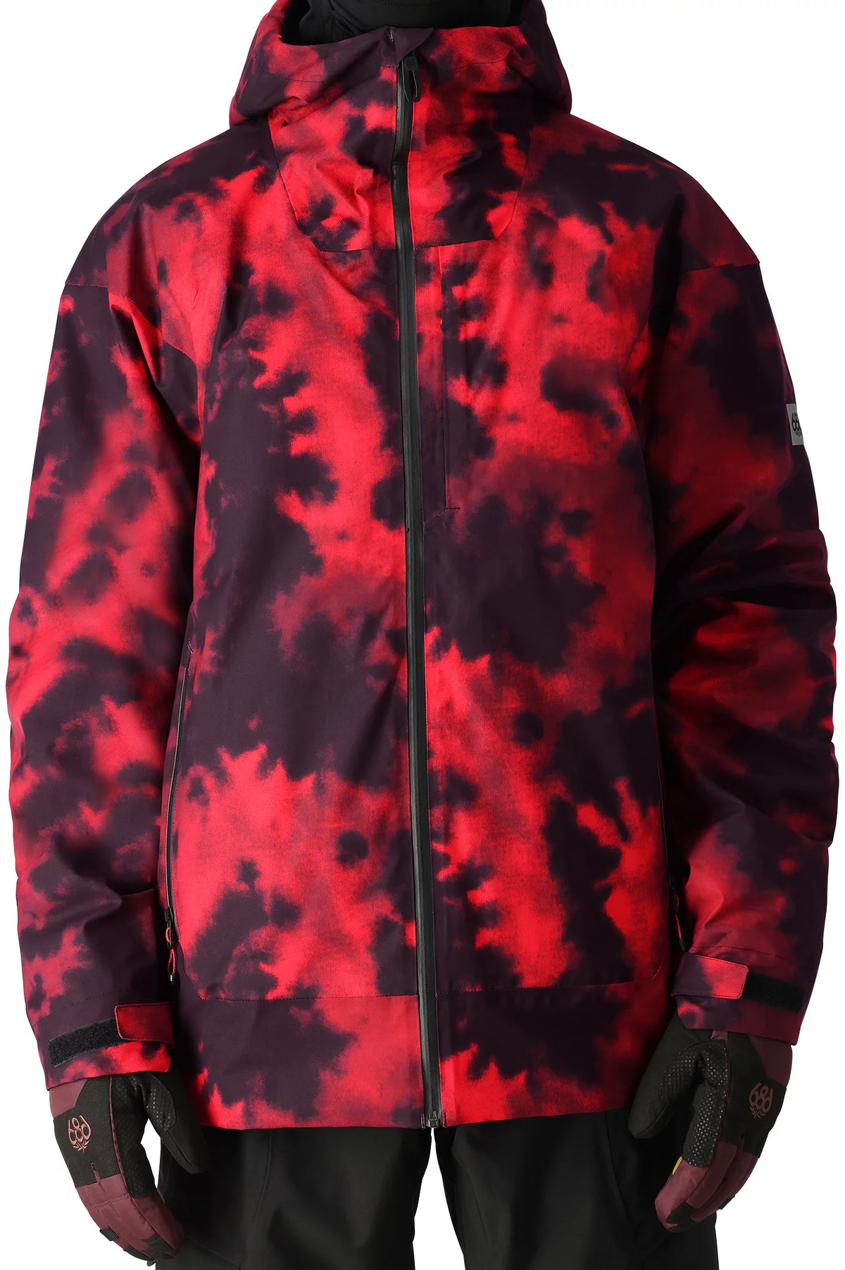 686 Glacier Gateway Shell Jacket Red Nebula