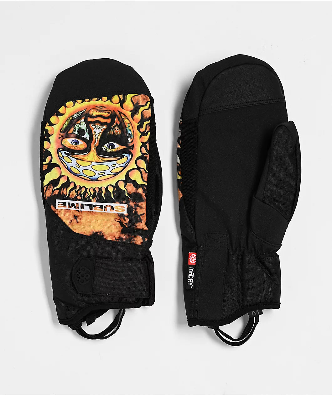 686 x Sublime Mens Primer Snowboard Mitts