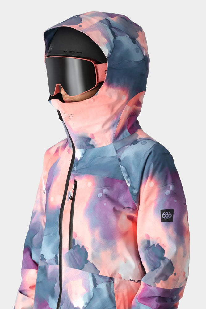 686 Womens Hydra Thermagraph Jacket Tulip Ink