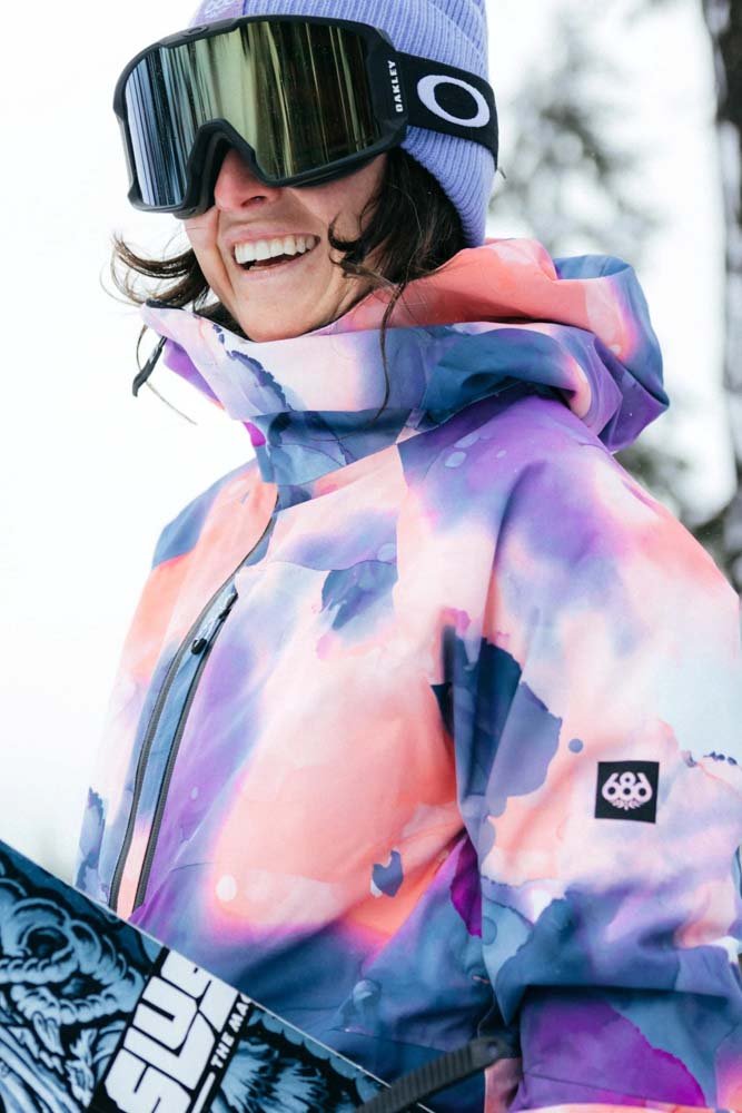 686 Womens Hydra Thermagraph Jacket Tulip Ink