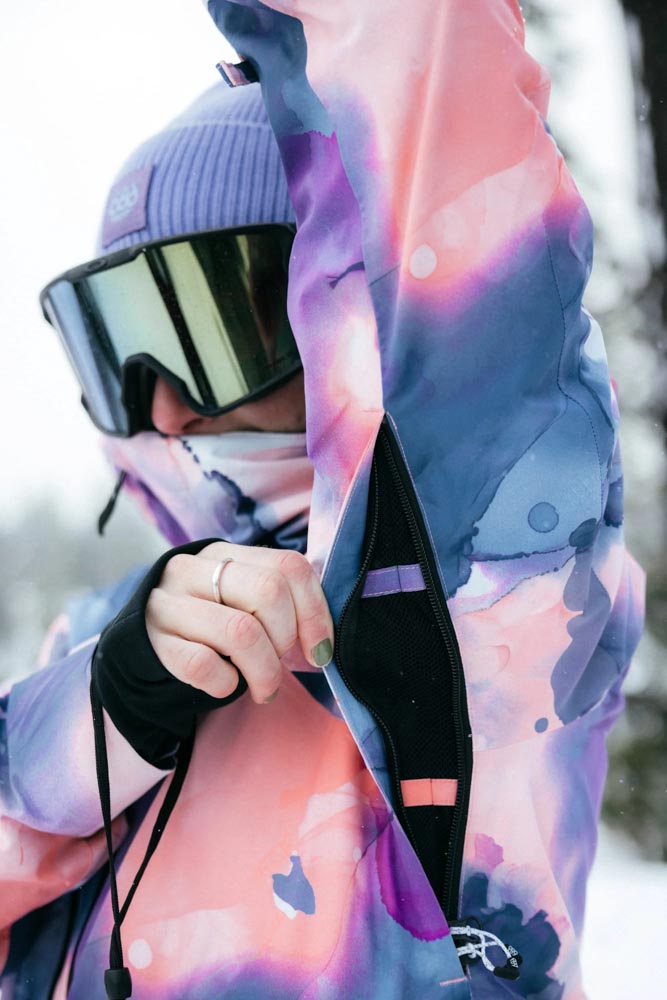 686 Womens Hydra Thermagraph Jacket Tulip Ink