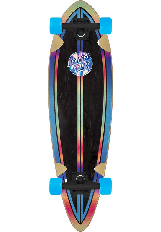 Santa Cruz Iridescent Dot Pintail Longboard Complete ORGINALLY $180 SALE $150